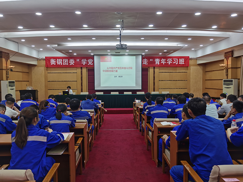 學(xué)黨史 知黨情 跟黨走 衡鋼團(tuán)委舉辦青年黨史學(xué)習(xí)班