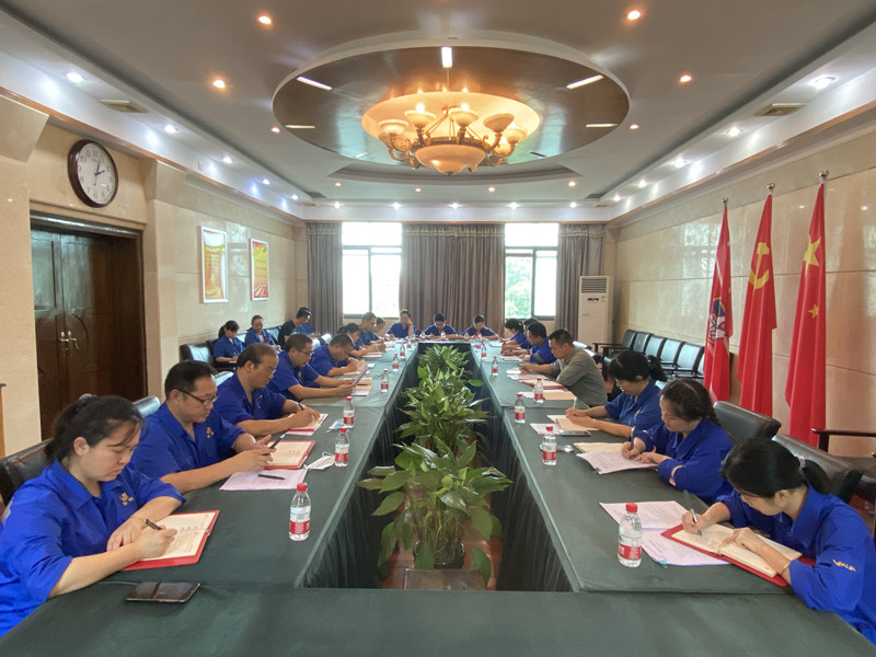 聆聽黨課 檢視自我 黨群支部專題組織生活會(huì)高質(zhì)量召開