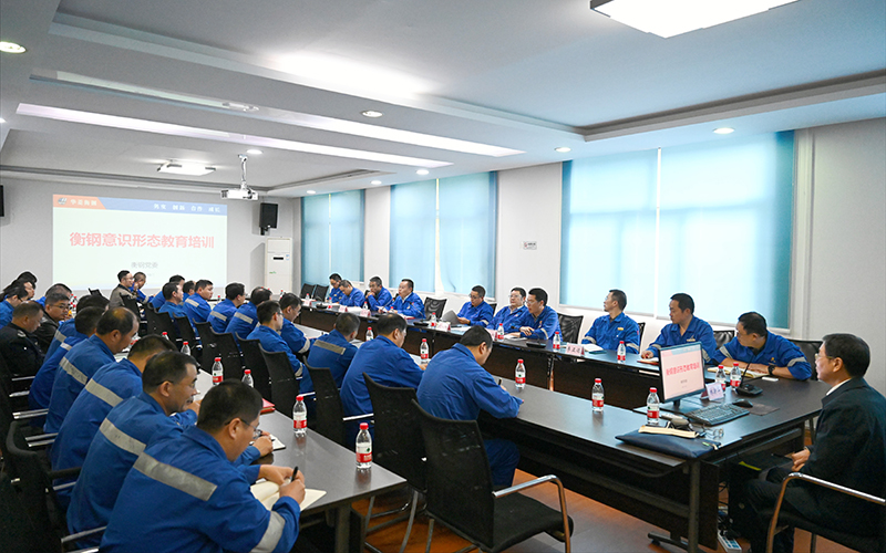 衡鋼黨委開展意識形態(tài)專題學習